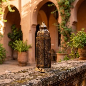 Pure Radiance Handmade Lantern <b>Moroccan</b> Style <b>Decorative</b> Candle Holder Outdoor Indoor Home <b>Decoration</b> - Product Image 5