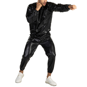 Traje de Sauna Transpirable para Hombre, de Alta Calidad, en Fibra de Poliéster, para Pérdida de Peso, Precio Razonable, Tendencia Actual - Product Image 1