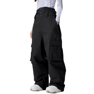Pantalones de esquí impermeables y duraderos para mujer, para deportes de invierno, pantalones térmicos para snowboard con costuras avanzadas para clima extremadamente frío - Product Image 6