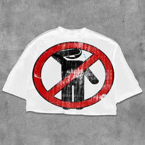 T-shirt personnalisé à motif graphique, 100% coton, pour homme et femme, coupe ample, style rock, hip hop, streetwear, manches courtes - Product Image 5