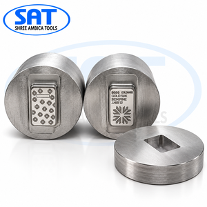 SAT Jewelry – Nouvel ensemble de matrices de frappe pour pièces de monnaie en or et argent, matrices de frappe en acier gravées avec précision pour la fabrication de pièces de monnaie – Jordanie, Tadjikistan, Canada - Product Image 1