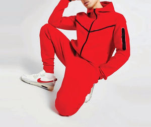 Conjunto Deportivo de Dos Piezas para Hombre, Diseño Personalizado 2026, Ropa Deportiva de Gimnasio, Felpa Técnica, Traje de Entrenamiento, Chándal para Correr - Product Image 2