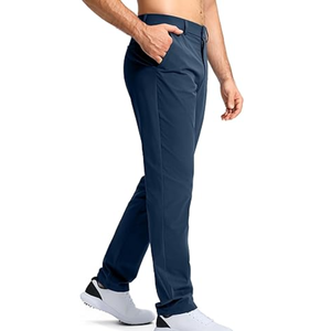 กางเกงกอล์ฟผู้ชาย กางเกงทำงานแบบยืดได้ น้ำหนักเบา แห้งเร็ว กางเกงลำลองมีกระเป๋า 30"/32"/34" - Product Image 4