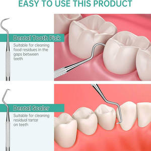 Raspador Dental Manual de Alta Calidad, Cureta Universal para Eliminar Cálculos de Tamaño Pequeño, Herramienta Periodontal con Estándar de Seguridad - Product Image 2