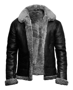 Chaquetas Avirex de Cuero Genuino, Corte Ajustado, Personalizadas, Elegantes y a la Moda para Hombre, con Cuello Alto - Product Image 5