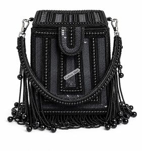 Bolso de Mano con Cuentas Hecho a Mano de Primera Calidad, para Bodas, Recepciones y Fiestas, para Mujer - Product Image 3