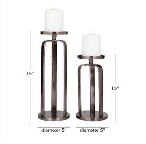 ชุดเชิงเทียนสไตล์โบราณทันสมัย ทนทาน ตกแต่งบ้านได้ ดีไซน์สูงและเตี้ย - Product Image 3