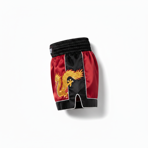 Boxing training <b>shorts</b> high-performance adult wide-leg cut <b>grappling</b> <b>shorts</b> reinforced stitching stretch panel male fighters - Product Image 5
