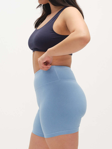 Shorts de Mezclilla de Cintura Alta con Volantes para Mujer, a la Moda, Elegantes y Cómodos para el Verano - Product Image 4