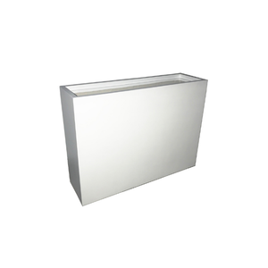 Maceta Decorativa de Fibra de Vidrio en Forma de Cubo, Ligera y Duradera, para Interiores y Exteriores, con Color y Logotipo Personalizables - Product Image 1