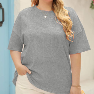 Camisetas Oversize para Mujer al Mejor Precio y Bajo MOQ, Estilo Urbano, Camisetas de Manga Corta Oversize para Mujer - Product Image 4