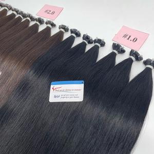 Nouveau produit 2024 Invisible Genius trame Extensions de cheveux qualité de luxe en gros cheveux humains InStock prêt à expédier trame attachée à la main - Product Image 4