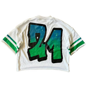 T-shirts personnalisés pour hommes à manches courtes, vente en gros, 100% coton/polyester, coupe ample, couleur unie, décontracté, écologique, respirant, OEM - Product Image 1