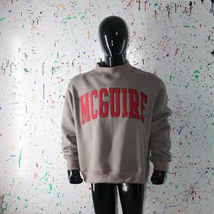 Sweat-shirt à col montant MCGUIRE GREY 100% RED, sweat-shirt à col large URBAN PRODUCTIONS - Product Image 1