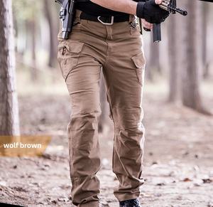 Pantalones Cargo Impermeables para Guardias de Seguridad, Pantalones Tácticos de Senderismo con Múltiples Bolsillos, Pantalones Negros para Hombre - Product Image 3