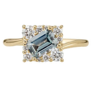 IGI/GIA Lab Grown Cut Diamond Vintage 14K Anillo de boda/compromiso amarillo Unisex Oro blanco fino para fiesta de aniversario-Worthy - Product Image 2