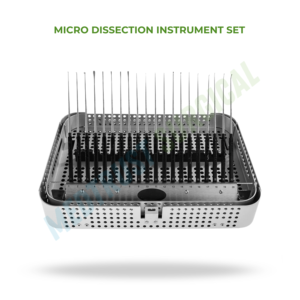 Juego de instrumentos de microdisección de tamaño estándar para neurocirugía, instrumental quirúrgico para cirugía de columna vertebral, uso de precisión. - Product Image 2