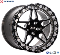 Jantes Beadlock personnalisées de 15, 16, 17, 18 et 19 pouces, 5x115 pour la série Belak 3, Dodge Charger SRT Hellcat 300C Challenger Drag Racing