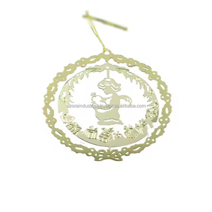 เครื่องประดับทองเหลืองหล่อสไตล์วินเทจสำหรับตกแต่งวันหยุด - Product Image 5