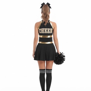 Uniforme de cheerleading personnalisé pour lycée, vêtements d'équipe légers et respirants pour femmes, fabricant OEM ODM en gros - Product Image 3