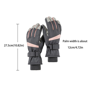 Guantes de Esquí Summit Performance, Impermeables, Cálidos, Antideslizantes, Térmicos, para Snowboard, Invierno, Aire Libre, Personalizados, OEM, de Fábrica - Product Image 3