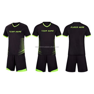 ชุดฟุตบอลแบบกำหนดเองสำหรับการแสดง ชุดแข่งฟุตบอลแบบ sublimated และชุดฝึกซ้อมทีม แขนสั้น ระบายอากาศได้ดี - Product Image 4