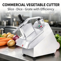 Machine à couper les légumes électrique, robot culinaire multifonction, trancheuse à légumes, coupe-légumes commercial