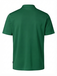 Polo en coton mélangé pour homme, col classique, manches courtes, uniforme personnalisé, vêtements en gros - Product Image 3