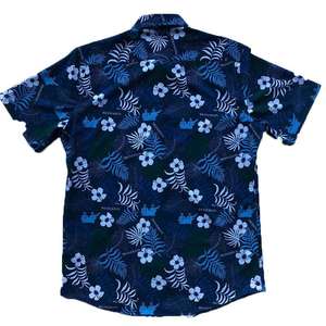 Sustainable Supply Men's Casual Hawaiian Print Short Sleeve Button <b>Down</b> Shirts Breathable Quick Dry Beach Summer Mens Shirts - Product Image 1