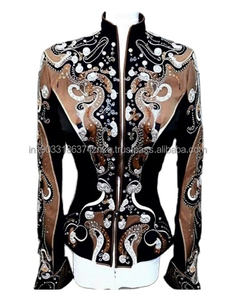 Chaqueta de competición personalizable para deportes ecuestres Productos de caballos al por mayor - Product Image 1