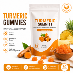 Fabricante de Suplementos Dietéticos de Gomitas de Belleza con Extracto de Cúrcuma OEM ODM, Marca Privada - Product Image 6