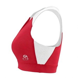 Sujetador Deportivo Premium para Mujer, con Logotipo Personalizado, Cuello Cuadrado, Tirantes Delgados Ajustables, Almohadillas Removibles, Suave, Elástico y Transpirable, para Gimnasio y Entrenamiento - Product Image 3