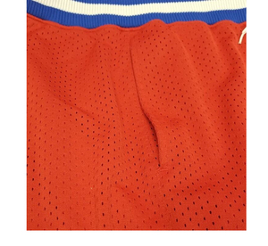 Pantalones Cortos de Baloncesto Personalizados de Doble Malla de Poliéster, para Hombre, de Alta Calidad, al por Mayor, Vintage, Transpirables, de Secado Rápido, con Bolsillo - Product Image 6