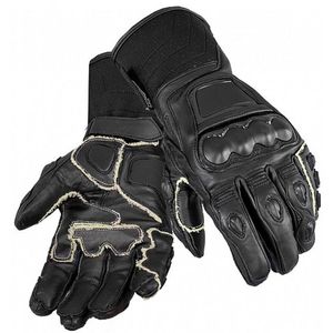 Guantes de Motocicleta Unisex, Protección Completa para los Dedos, Pantalla Táctil, Transpirables, Duraderos, Cómodos, Antideslizantes, de Cuero Vacuno - Product Image 1