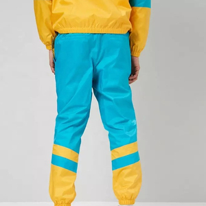 Survêtements de sport personnalisés pour hommes, ensembles de jogging zippés, pantalons d'entraînement pour hommes, coupe-vent en polyester, survêtement en nylon - Product Image 4