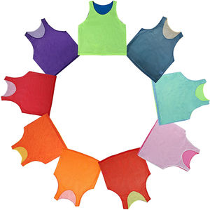 Chalecos de Entrenamiento Reversibles de Malla con Colores Personalizados, Chalecos Deportivos de Doble Cara, Chalecos Reversibles para Entrenamientos de Fútbol - Product Image 6