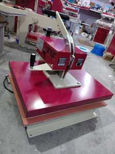 CE 38x38 40x50 40x60cm 16x24 Manual Push Pull Flatbed Heat Press Machine for T-shirt - Product Image 5