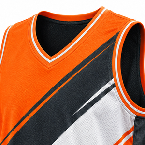 Ensemble uniforme de basket-ball personnalisé (maillot et short) – Tenue d'équipe par sublimation, vêtements de sport légers et performants – OEM ODM - Product Image 6
