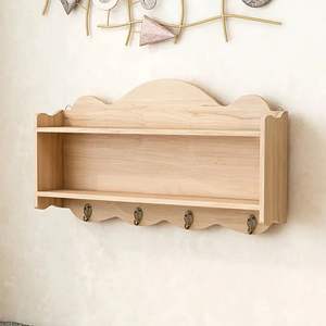 Porte-clés en bois écologique, durable, artisanal, organisateur mural pour courrier et clés, article cadeau - Product Image 1