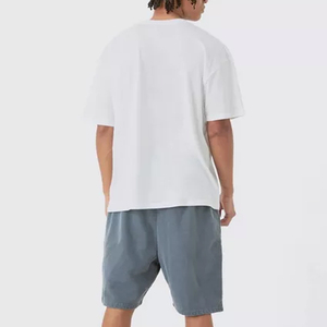 Conjunto de 2 piezas para hombre, camiseta de manga corta y pantalones cortos, precio asequible, para verano, informal, para uso diario. - Product Image 6