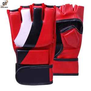 ถุงมือชกมวย MMA ครึ่งนิ้ว คุณภาพสูง หนัง PU ระดับมืออาชีพ สำหรับฝึกซ้อมและแข่งขัน แบบสั่งทำพิเศษ - Product Image 5