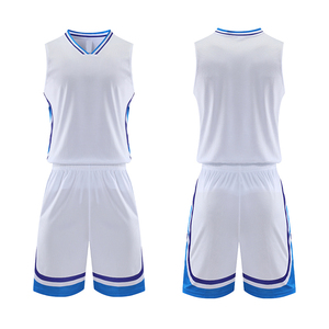 100% Polyester High Quality Custom Made Summer Sleeveless Basketball Uniform Plus Size Custom Color & Logo Quick Dry Breathable - Product Image 3