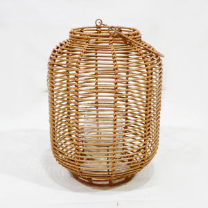 Artex Dong Thap Factory <b>Large</b> <b>Lantern</b> Handmade Bamboo Rattan Rustic Decorative Outdoor Candle Holders - Product Image 2