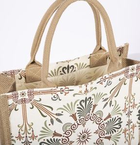 Bolsa de Yute Resistente con Asas, Ecológica y Reutilizable para Compras en Tiendas Minoristas - Product Image 5