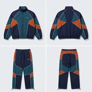 ชุดวอร์มกันลมผู้ชาย 3 ชิ้น แบบกำหนดเอง - MOQ ต่ำ ขายส่ง ผู้ผลิต OEM เสื้อผ้ากีฬา B2B - Product Image 5