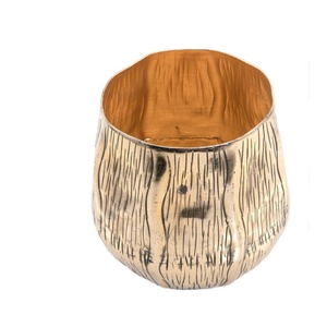 Cuenco para mezclar con diseño de flores chapado en oro, vajilla de mesa, cuenco decorativo para servir frutas para el hogar, Hotel, restaurante, servicio de comida - Product Image 6