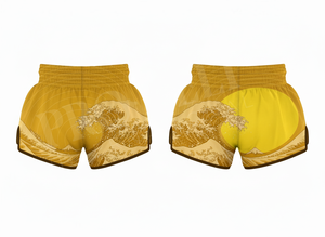 กางเกงมวยไทย OEM ODM ออกแบบลายซับลิเมชั่นตามสั่ง สวมใส่สบาย สำหรับต่อสู้ MMA คิกบ็อกซิ่ง ฝึกซ้อมมวย ออกกำลังกายในยิม - Product Image 3
