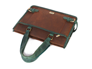 Sac de médecin en cuir léger fait main avec perles et fermeture éclair pour femmes et hommes - Prix de gros - Product Image 4