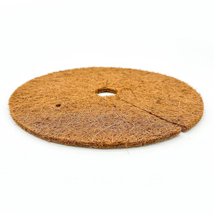 แผ่นดิสก์คลุมดิน COCO Coir Coir แบบย่อยสลายได้สำหรับป้องกันต้นไม้แผ่นคลุมดินมะพร้าว - Product Image 3
