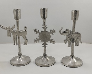 เชิงเทียนโลหะขายดีสำหรับคริสต์มาส บ้าน ตกแต่งวันอีสเตอร์ ฮาโลวีน ของขวัญงานแต่งงาน และของตกแต่ง - Product Image 3